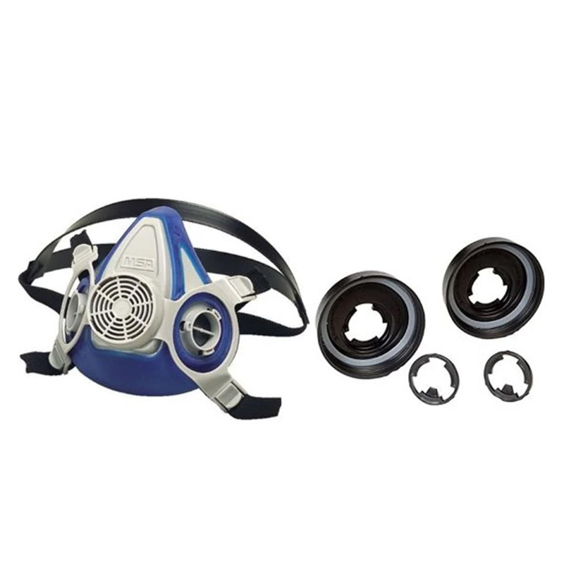 RESPIRADOR SEMI FACIAL MSA ADVANTAGE 200 LS AZUL COM ADAPTADOR CA 8558