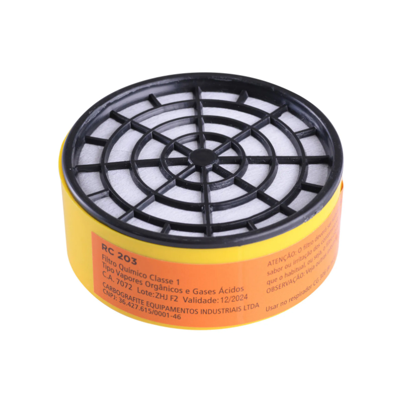 CARTUCHO CG RC 203 VAPORES ORGANICOS / GASES ACIDOS CA 7072