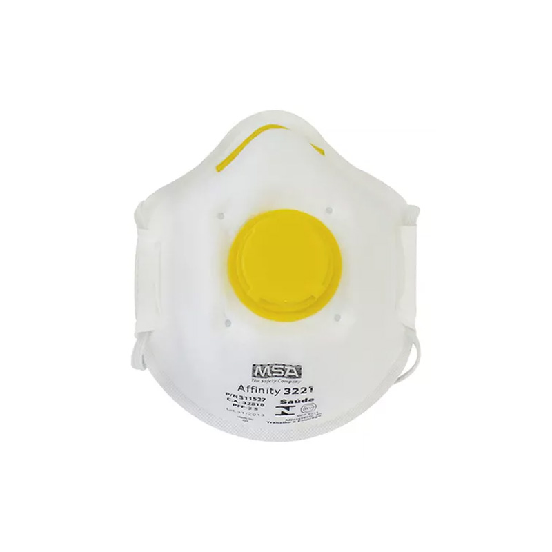 RESPIRADOR DESCARTAVEL MSA AFFINITY 3221 PFF2 COM VALVULA CA 39228