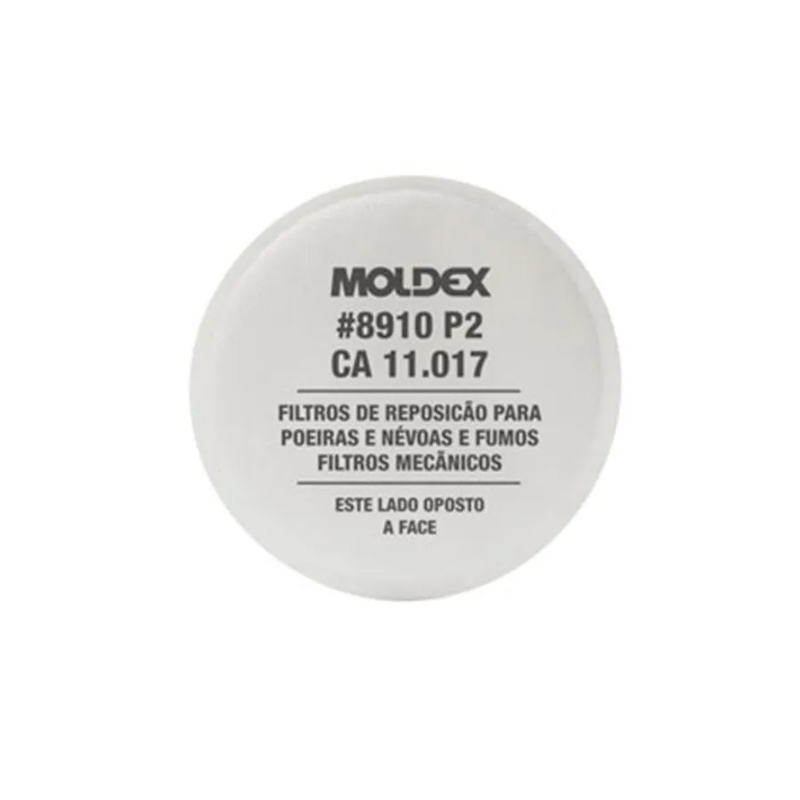 FILTRO MECANICO MOLDEX 8910 P2 CA 11017