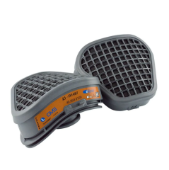 RESPIRADOR GVS ELIPSE A1 VO GVS COM CARTUCHO VAPORES ORGANICOS M/G CA 31870