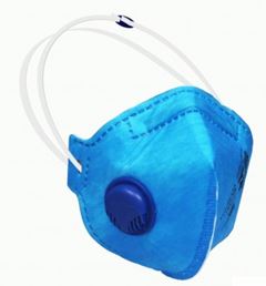 RESPIRADOR DESCARTAVEL PFF2-S C/VA AZ