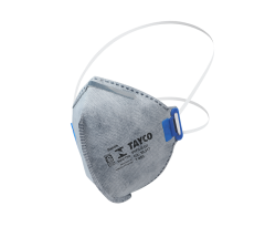 RESPIRADOR DESCARTAVEL TAYCO PFF2 T-951 CARVAO ATIVADO COM VALVULA CINZA CA 39218