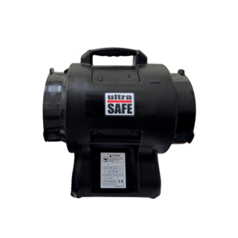 INSUFLADOR EXAUSTOR ULTRA SAFE COM DUTO 20CM DIAMETRO E 7,5M COMPRIMENTO