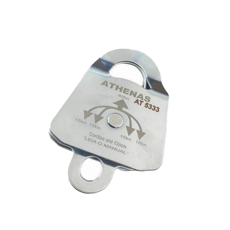 POLIA DUPLA ATHENAS AÇO INOX AT 5333