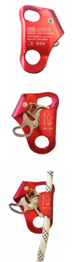 ASCENSOR PEITORAL ULTRA SAFE VERMELHO 08-13MM