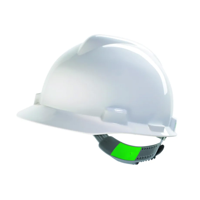 CAPACETE MSA ABA FRONTAL SUSPENSAO COM JUGULAR BRANCO CA 498