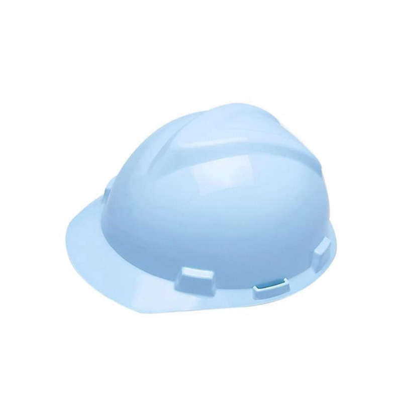 CAPACETE MSA ABA FRONTAL SUSPENSAO SEM JUGULAR AZUL PASTEL CA 498