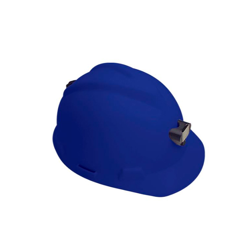 CAPACETE MSA MINEIRO ABA FRONTAL SUSPENSAO COM JUGULAR AZUL BIC CA 8304