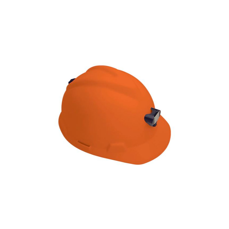 CAPACETE MSA MINEIRO ABA FRONTAL SUSPENSAO COM JUGULAR LARANJA CA 8304