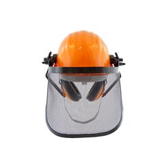 CAPACETE TECMATER MOTOSSERRISTA PROTETOR FACIAL TELA E ABAFADOR 14 DB CA 26430