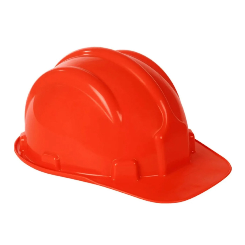 CAPACETE PLASTCOR ABA FRONTAL COM SUSPENSAO SEM JUGULAR VERMELHO CA 31469