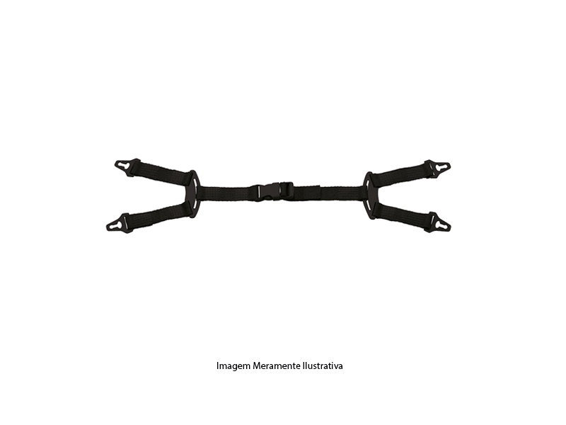 JUGULAR PRO SAFETY 4 PONTOS DE FIXACAO