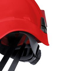 CAPACETE STEELFLEX FALCON SEM ABA VERMELHO CA 42234