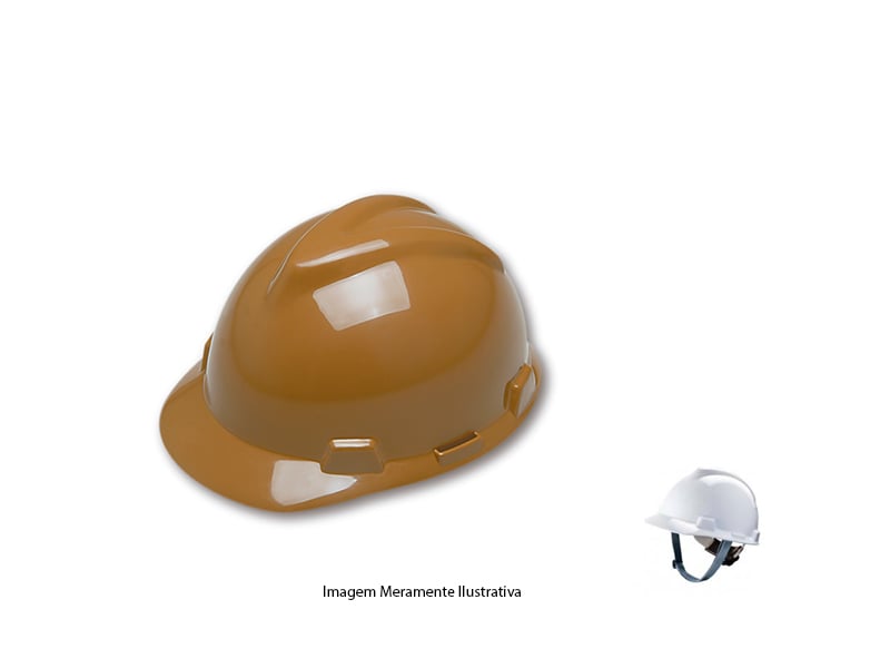 CAPACETE MSA ABA FRONTAL SUSPENSAO FASTRAC COM JUGULAR CA 498