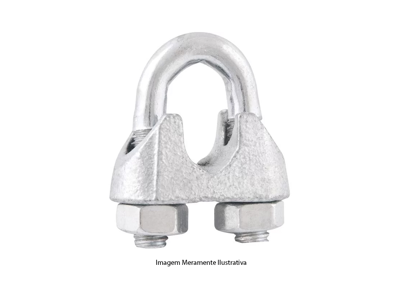 CLIPS QUALITY FIX AÇO GALVANIZADO 08,0 MM
