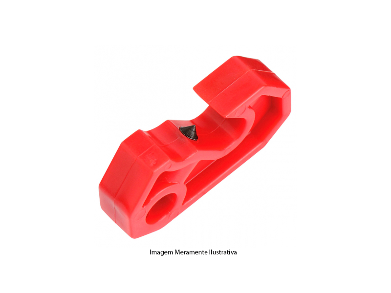 BLOQUEIO PARA DISJUNTORES TRIPOLARES TAGOUT VERMELHO