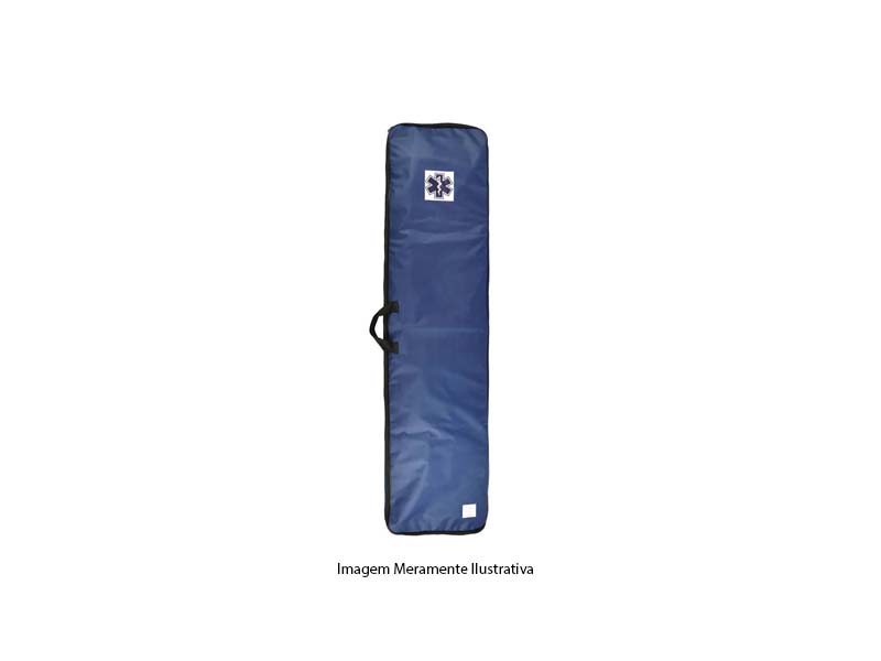 CAPA PROTETORA PRANCHA RESGATE COM VELCRO AZUL 190X50CM