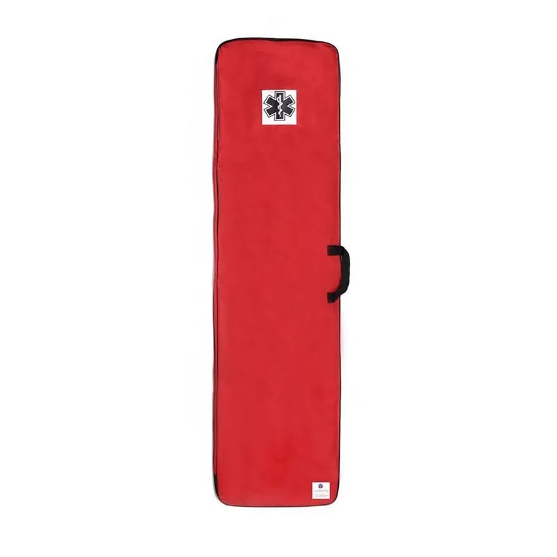 CAPA PROTETORA PRANCHA LONGA COM BOLSO VERMELHA 185X50CM