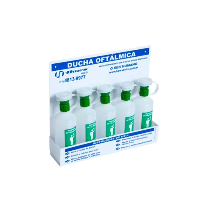 LAVA OLHOS PORTATIL AVLIS D 001 505 500 ML (QUADRO C/ 5 UNIDADES)