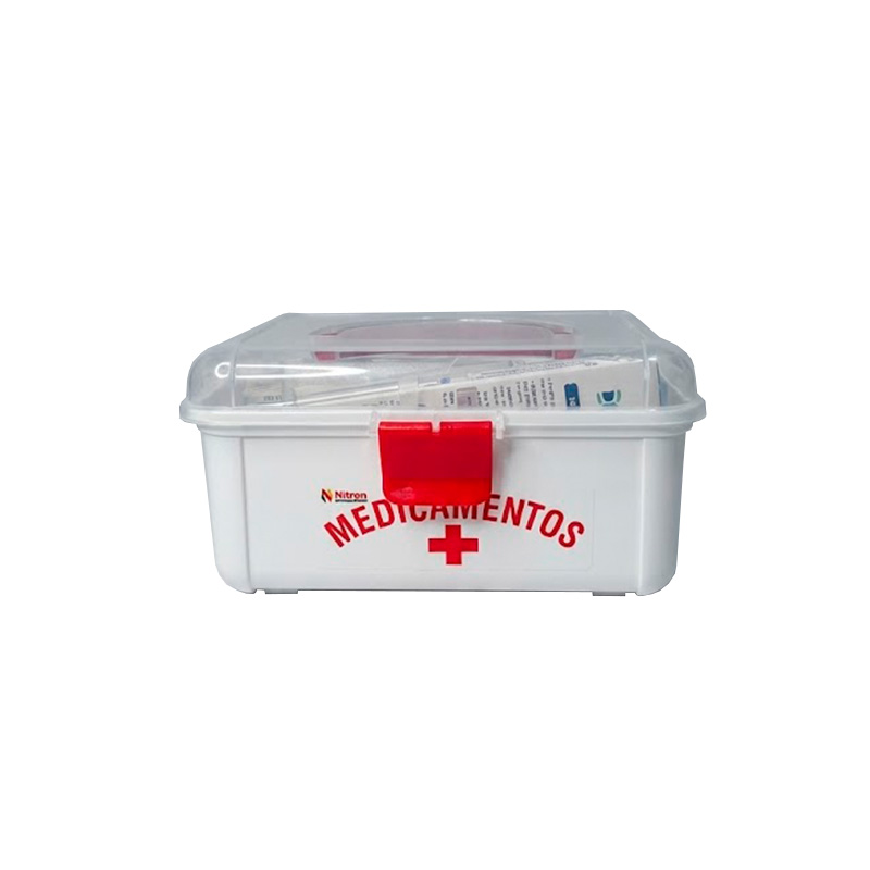 KIT MALETA EMERGENCIA PARA PRIMEIROS SOCORROS P 16X19X10 CM