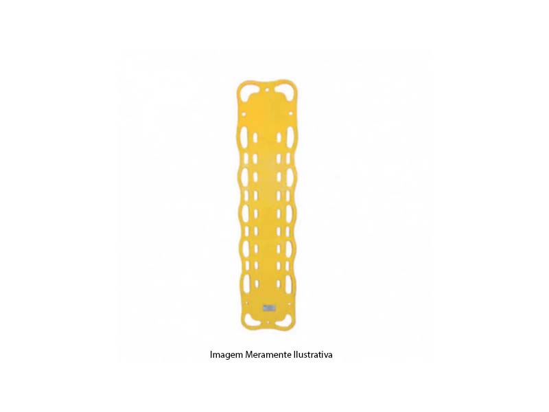 PRANCHA DE POLIETILENO PARA RESGATE 1,85 MT X 0,41 CM