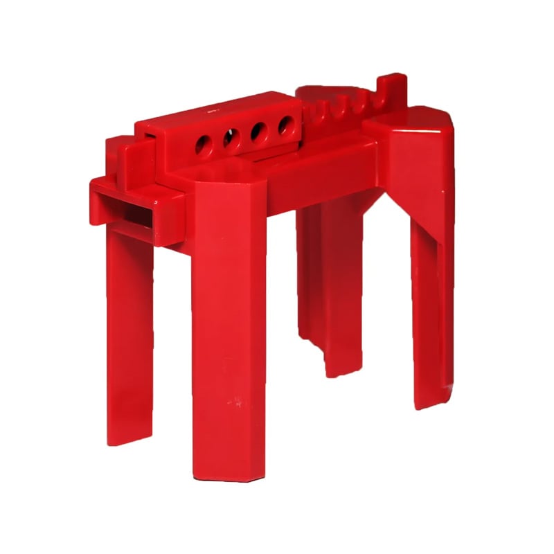 BLOQUEIO VALVULA ESFERA PLASTICO 220X140X65MM