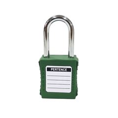 CADEADO BFLEX HASTE ACO 06MM COM REVESTIMENTO PLASTICO VERDE 38MM
