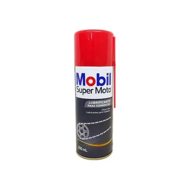 SPRAY LUB MOBIL SUPER MOTO 200ML CX06UN