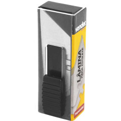 LAMINA ESTILETE VONDER TRAPEZOIDAL 10 LAMINAS 18,8MM