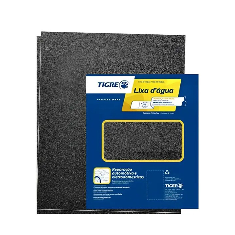 LIXA D AGUA GRAO 400 25UN