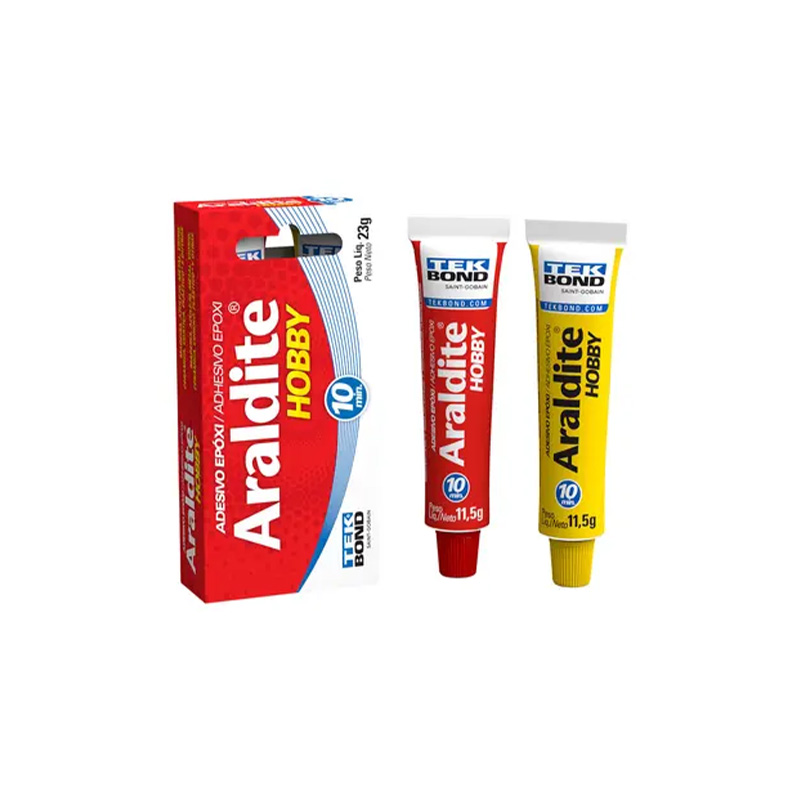 ADESIVO TEKBOND ARALDITE HOBBY 10 MINUTOS 23G