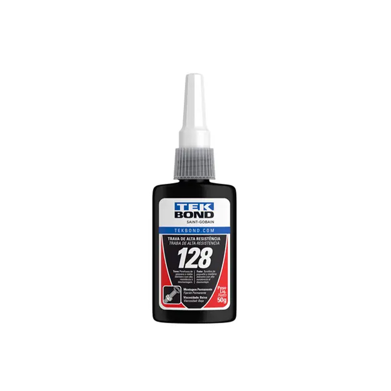 TRAVA ROSCA TEKBOND 128 VISCOSIDADE BAIXA VERMELHO 50G