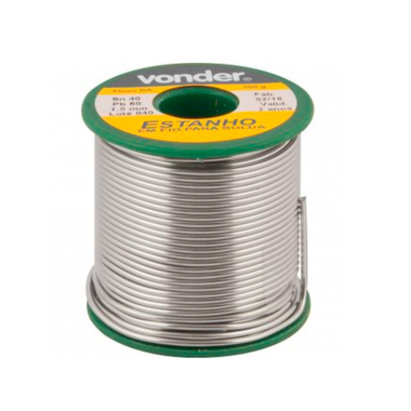 ESTANHO FIO 1,5MM SN 40 X PB 60 500G
