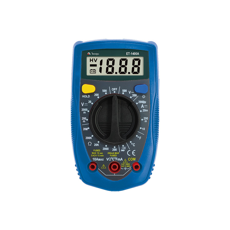 MULTIMETRO DIGITAL MINIPA ET-1400A CATEGORIA II 300V