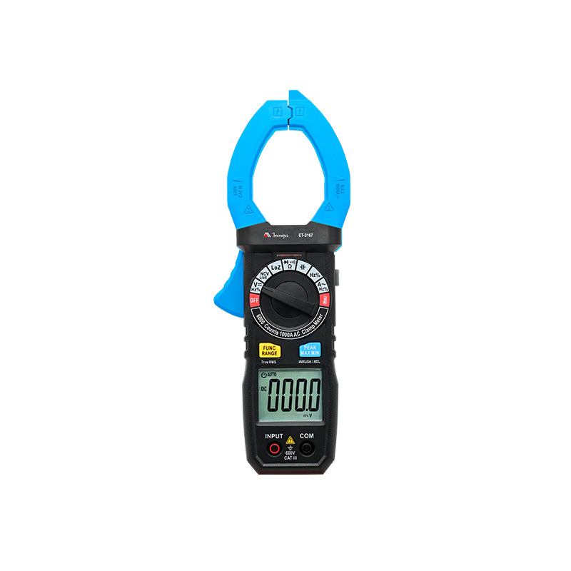 ALICATE AMPERIMETRO DIGITAL MINIPA ET-3167 CATEGORIA III 600V