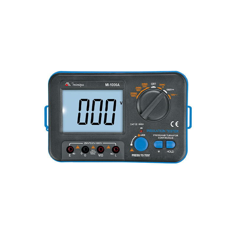 MEGOMETRO DIGITAL MINIPA MI-1000A 1000V CAT III 600V
