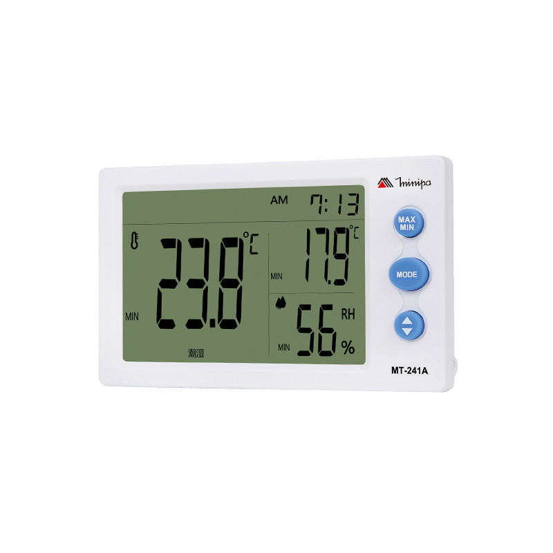 TERMOHIGROMETRO DIG 2 CANAIS MINIPA MT-241A BRANCO