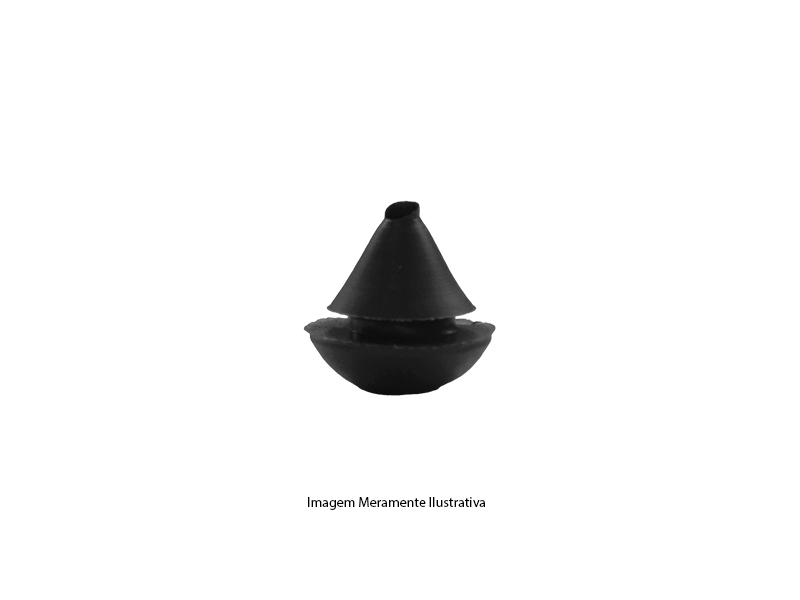 BATENTE PVC ANTIRUIDO CONICO (CANAL) 7,2 X (A) 11,0 X (D) 11,0 MM