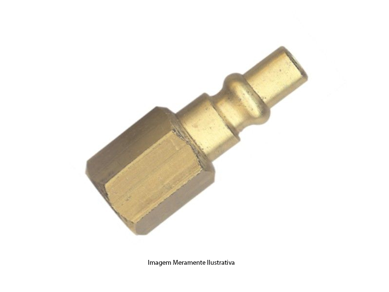 ENGATE RAPIDO 1/4 COM ROSCA FEMEA 1/4