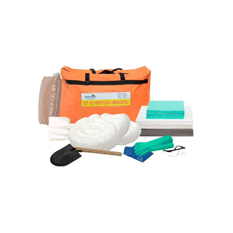KIT PROTECAO AMBIENTAL ARGETEX BOLSA LARANJA 50 LT LINHA BRANCA