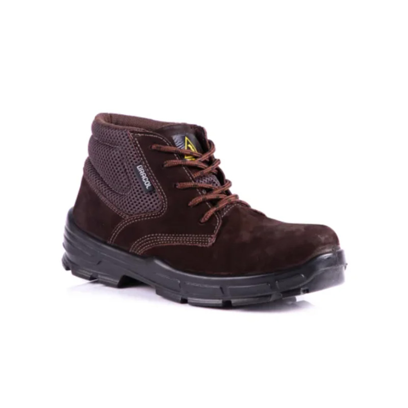 BOTINA BRACOL AMARRAR BAE NOBUCK ELETRICISTA COMPOSITE MARROM CA 50290